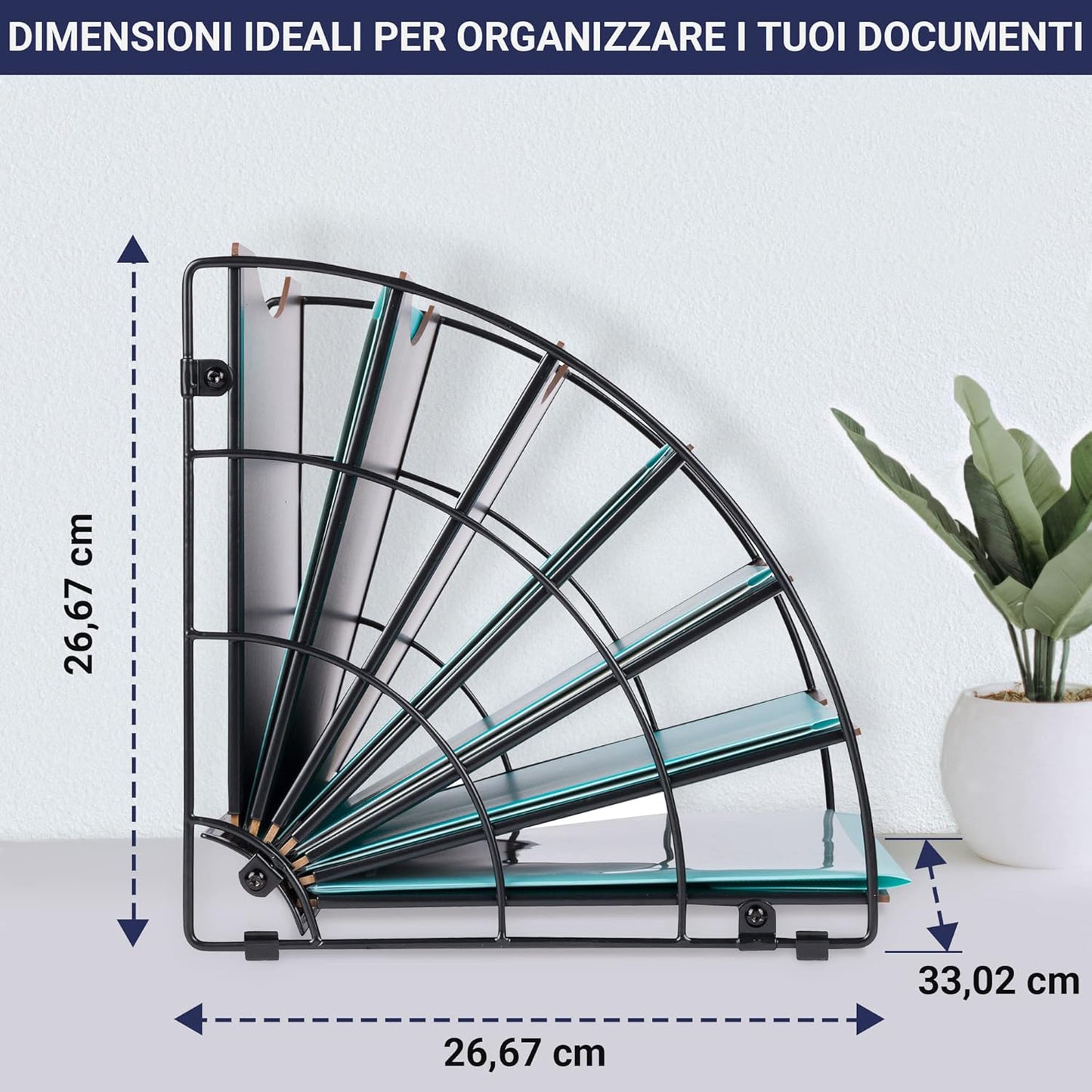 Organizer a Ventaglio in Legno