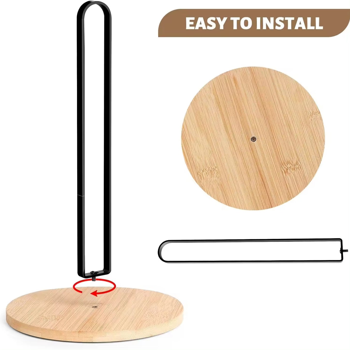 Portarotolo da Cucina con Base Antiscivolo