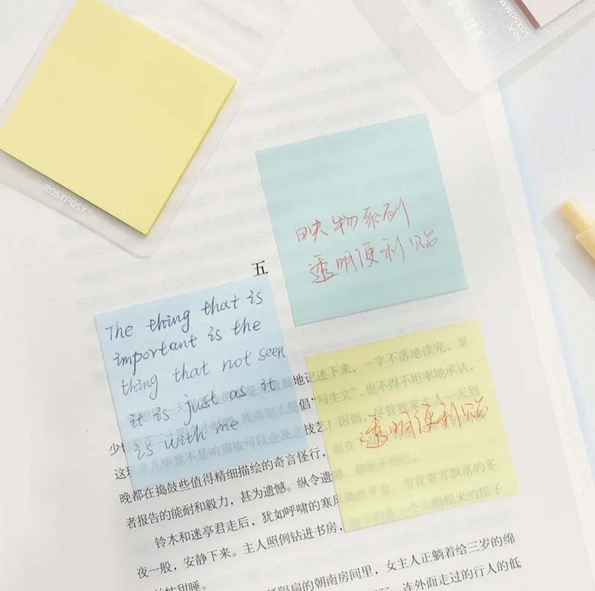 Post-it Adesivi Trasparenti