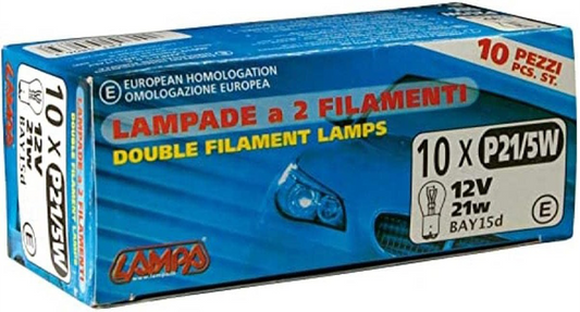 Lampa 58089 Lampada a 2 Filamenti P21W, 12V