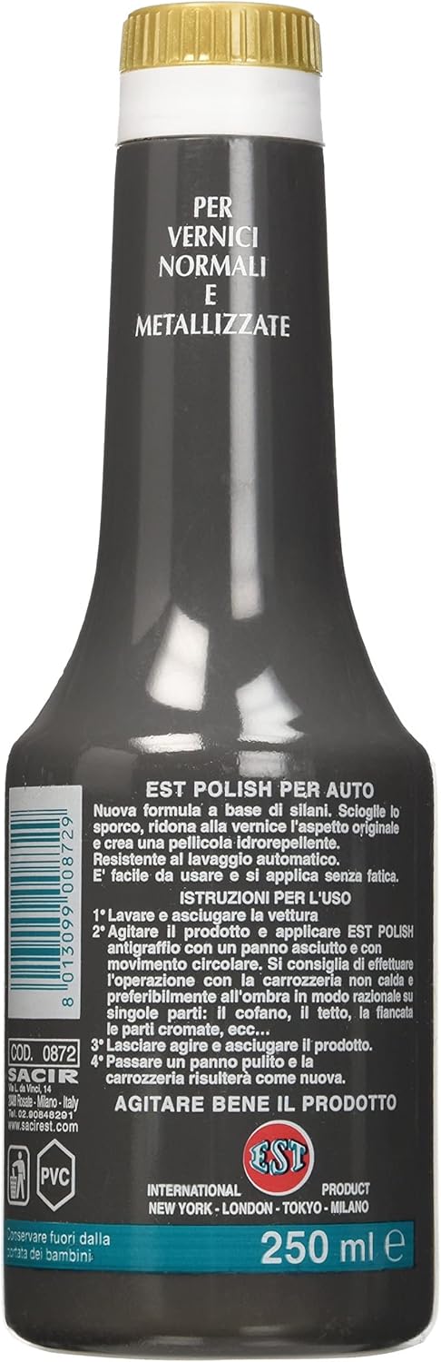 Polish EST Antigraffio - 250 ML, Speciale per Vernici Normali