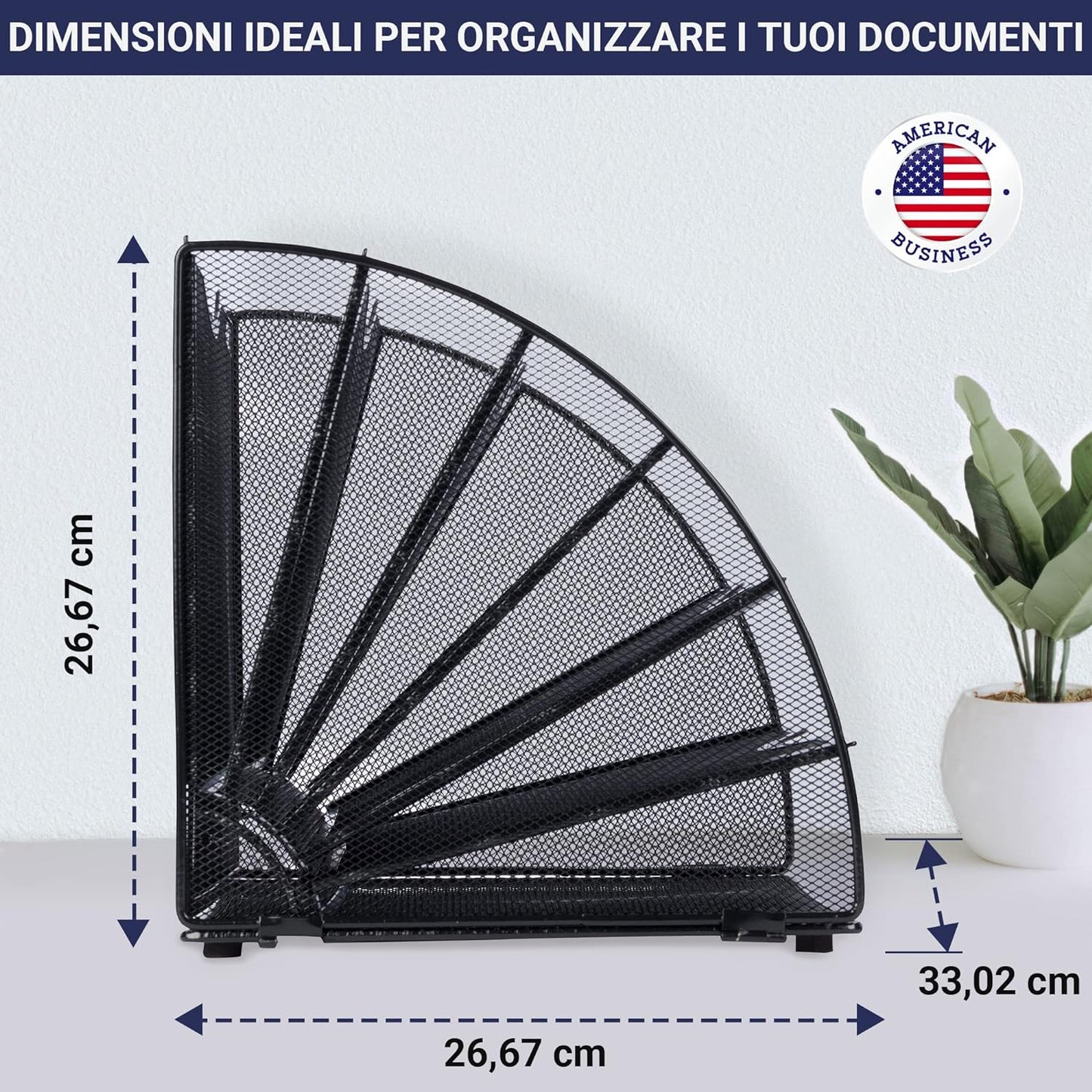 Organizer a Ventaglio in Alluminio